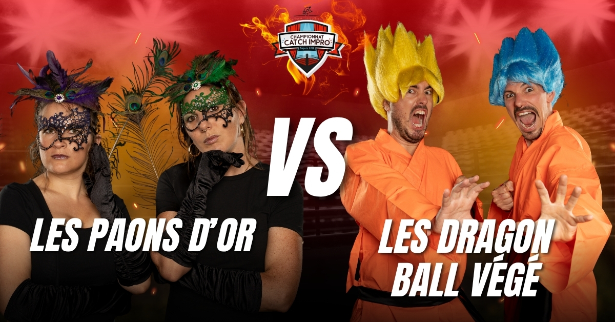 Les Paons d'Or VS Dragon Ball Végé