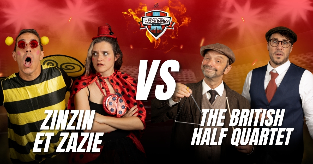 Zinzin et Zazie VS The British Half Quartet