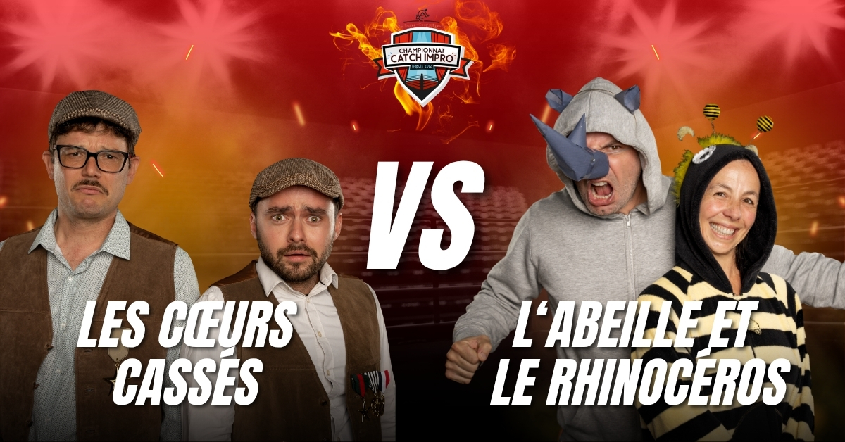 Les Cœurs Cassés VS L'Abeille et le Rhinocéros