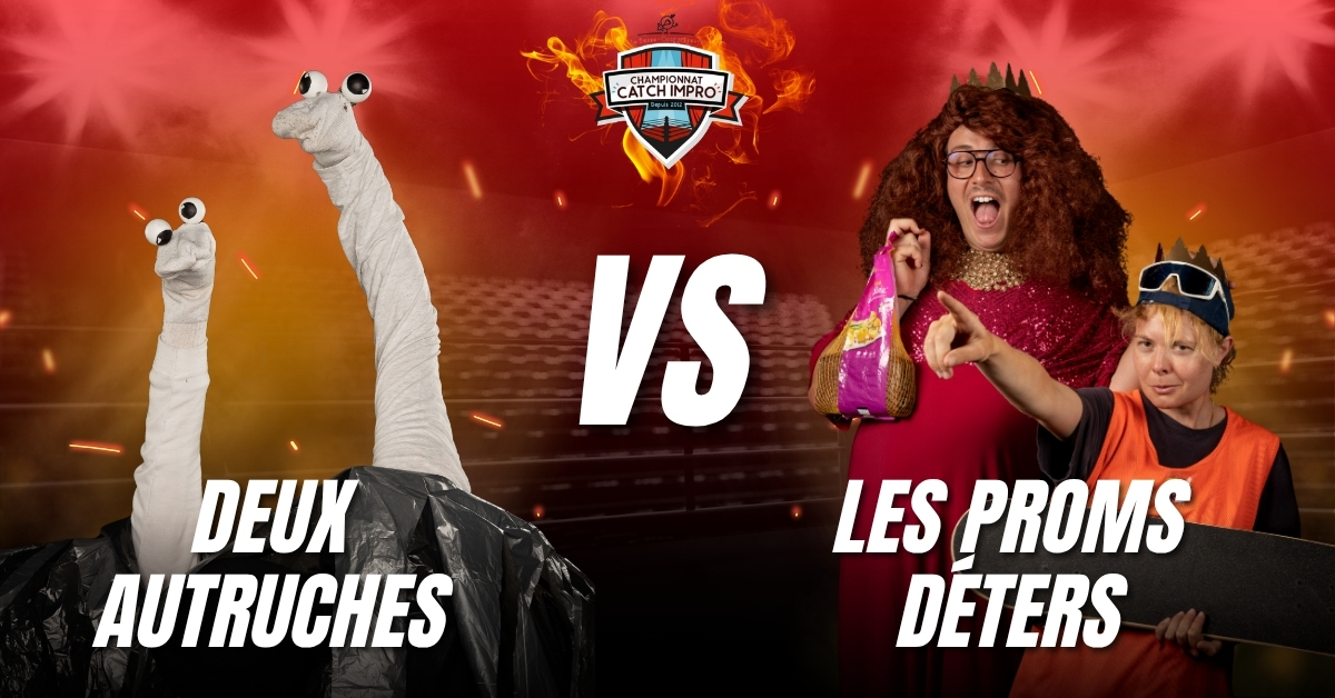 Deux Autruches VS Les Proms Deters