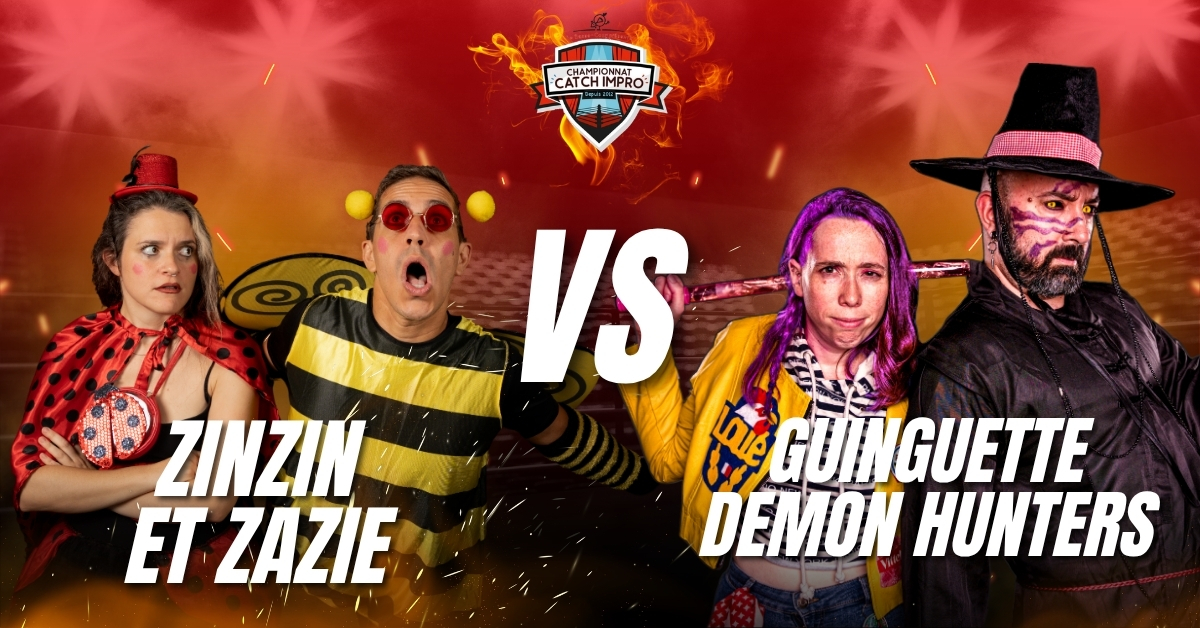 Zinzin et Zazie VS Guinguette Demon Hunters